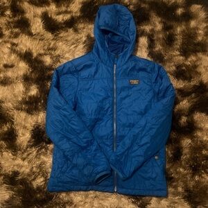 Blue Hooded Jacket